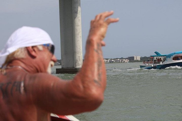 Delfinsafari-båttur på et hai-tematisert fartøy i Clearwater Beach, foto 9 | wizardtrip