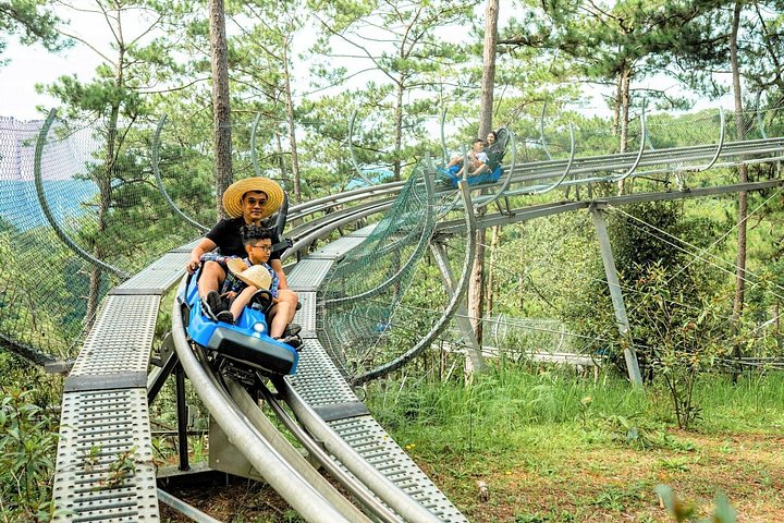 Tour giornaliero a Da Lat visitando il Monte Langbiang, la Crazy House e la Cascata Datanla, foto 28 | wizardtrip