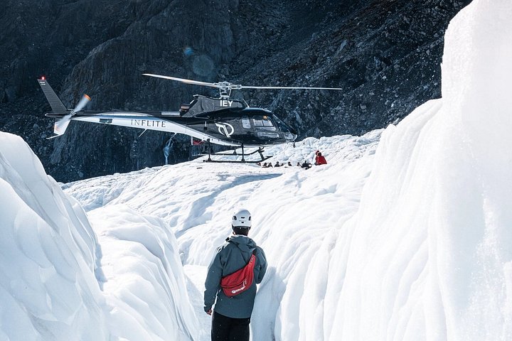 Voo de helicóptero e caminhada guiada no deslumbrante Glaciar Franz Josef, Nova Zelândia, foto 6 | wizardtrip
