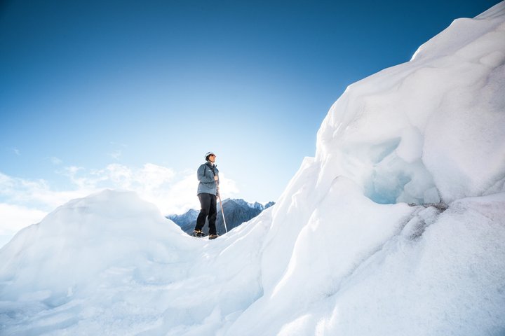 Voo de helicóptero e caminhada guiada no deslumbrante Glaciar Franz Josef, Nova Zelândia, foto 14 | wizardtrip