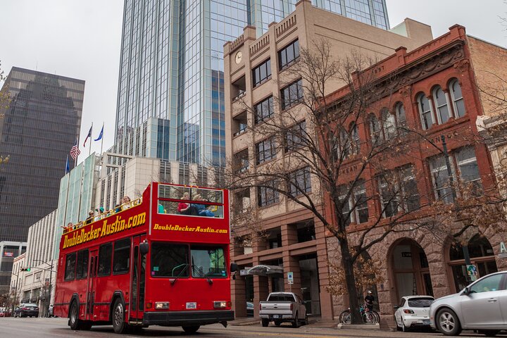 Double Decker Austin Single Loop Sightseeing Tour | wizardtrip