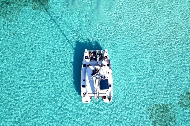 Privé catamaran zeiltocht in Cozumel met snorkelen en paddleboarden, foto 18 | wizardtrip