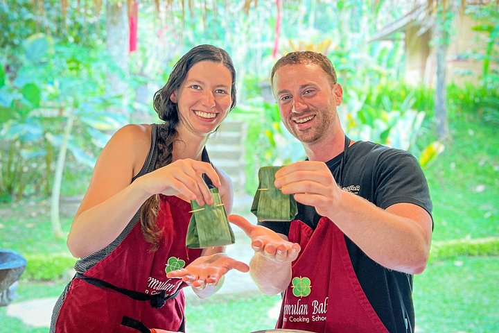 Praktische Balinese kookklas in Ubud, Indonesië, met verse ingrediënten en lokale gerechten, foto 18 | wizardtrip