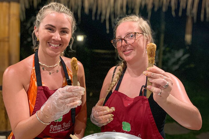 Praktische Balinese kookklas in Ubud, Indonesië, met verse ingrediënten en lokale gerechten, foto 26 | wizardtrip