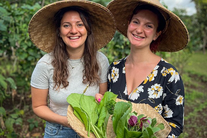 Praktische Balinese kookklas in Ubud, Indonesië, met verse ingrediënten en lokale gerechten, foto 40 | wizardtrip
