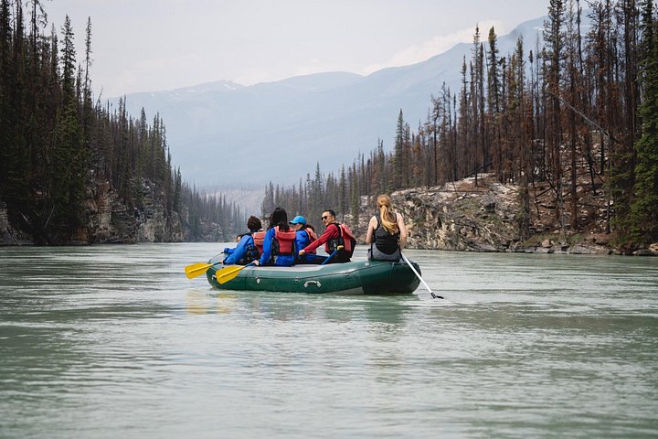 Aventure de rafting en eaux vives sur la rivière Athabasca dans le parc national de Jasper, Canada, photo 8 | wizardtrip