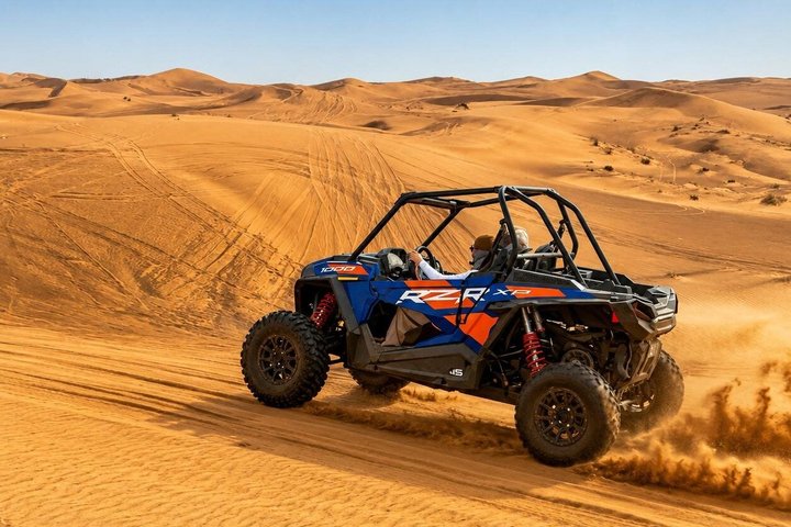 Ervaar een spannende woestijnsafari in Dubai met dune bashing, kameelritten en een BBQ-diner, foto 6 | wizardtrip