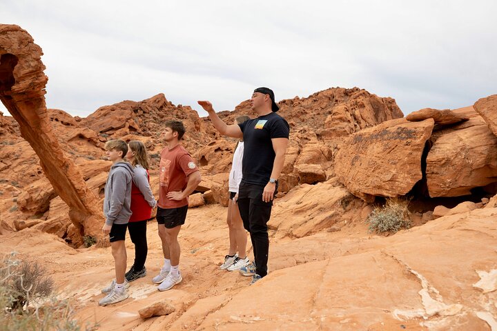 Tour di un giorno nella Valle del Fuoco e nel Red Rock Canyon da Las Vegas, che mostra uniche formazioni di arenaria e paesaggi desertici, foto 18 | wizardtrip