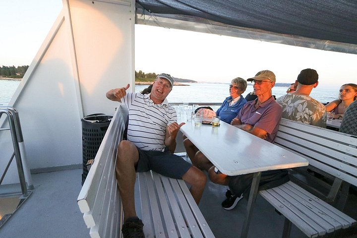 Bootstour in Pula, Kroatien, mit Delfinbeobachtung und Sonnenuntergang über dem Nationalpark Brijuni, Foto 19 | wizardtrip