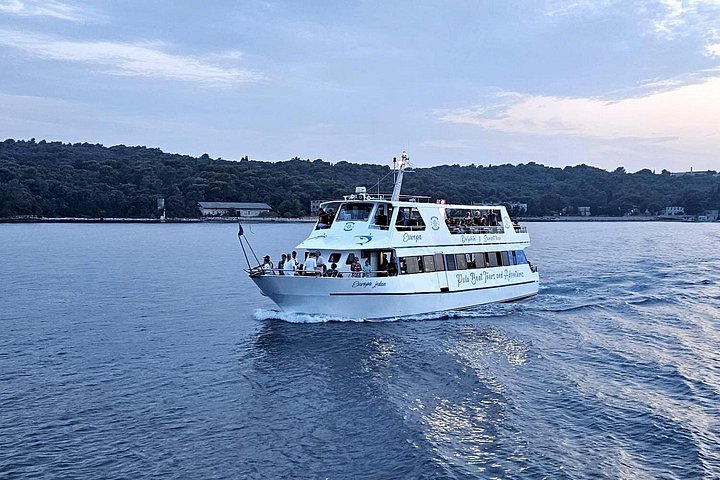 Bootstour in Pula, Kroatien, mit Delfinbeobachtung und Sonnenuntergang über dem Nationalpark Brijuni, Foto 33 | wizardtrip