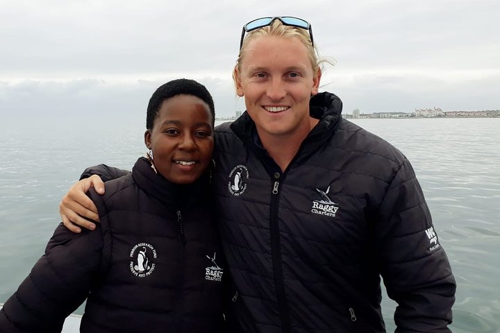 Zeeleven cruise in Algoabaai, Port Elizabeth, Zuid-Afrika, met walvissen, dolfijnen en pinguïns, foto 9 | wizardtrip