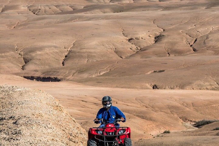 Désert d'Agafay, balade à dos de dromadaire et quad avec dîner-spectacle | wizardtrip