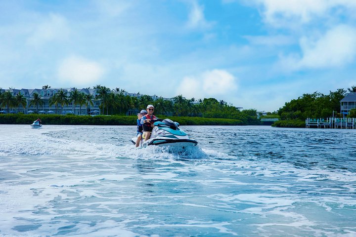 Thrill-seekers enjoy a guided jet ski tour around Key West, exploring scenic coastlines and famous landmarks, photo 19 | wizardtrip