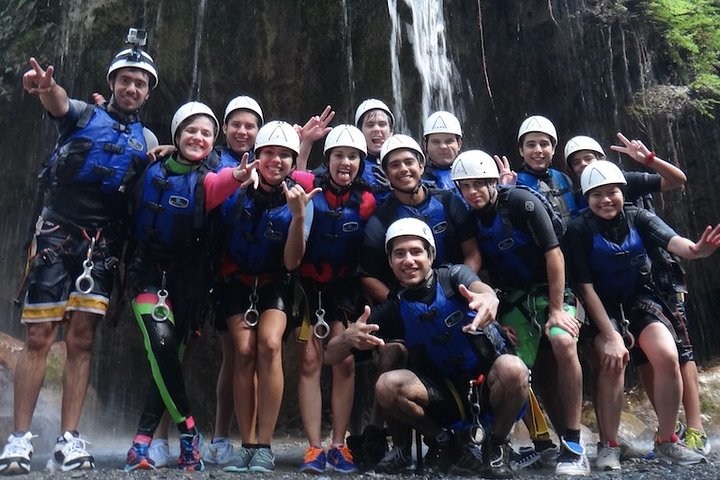 Aventure de canyoning à Matacanes, Mexique, avec rappel, sauts dans l'eau et piscines naturelles, photo 8 | wizardtrip