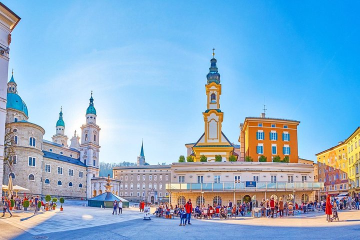 Salzburg Old Town walking tour featuring Mozart's birthplace, Mirabell Gardens, and historic landmarks, photo 27 | wizardtrip