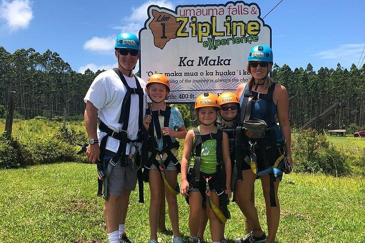 Zipline-eventyr over vandfald og regnskov på Hawaii's Big Island, foto 7 | wizardtrip