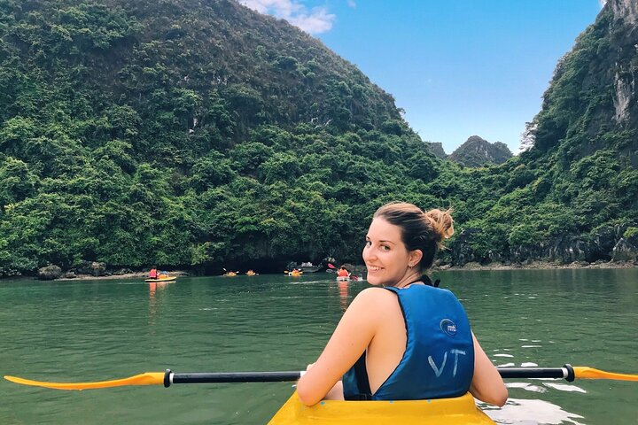 Excursion d'une journée complète à Lan Ha - Baie de Ha Long depuis Cat Ba, évitez la foule | wizardtrip