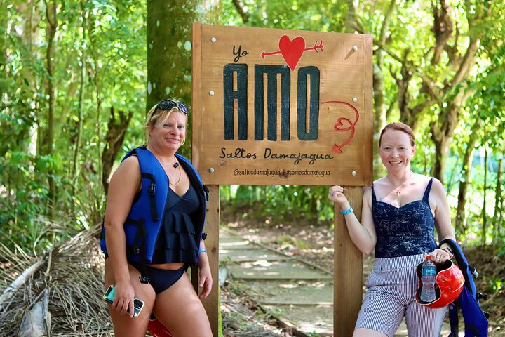 Passeio de aventura às 27 Cascatas de Damajagua em Puerto Plata, República Dominicana, com escorregas e piscinas naturais, foto 26 | wizardtrip