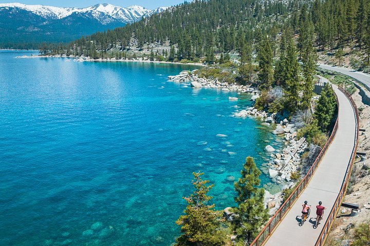 Självguidad e-cykeltur längs Lake Tahoes East Shore Trail, med natursköna vyer och strandåtkomst, foto 6 | wizardtrip
