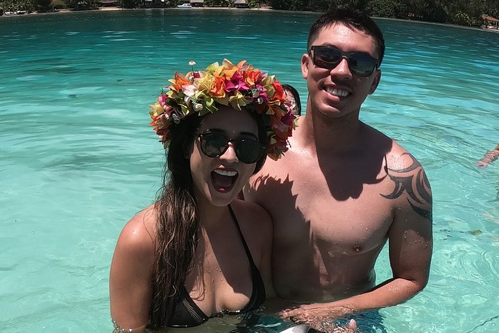 Moorea laguntur med snorkling, båt med glassbunn og privat motu-lunsj, foto 9 | wizardtrip