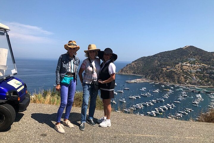 Visite privée en voiturette de golf explorant les sites d'Avalon à Catalina Island, USA, photo 9 | wizardtrip