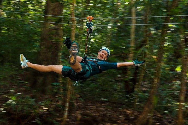 Ervaar een adrenaline-gevulde avontuurlijke tour in Puerto Vallarta met ziplines, abseilen en waterglijbanen, foto 13 | wizardtrip