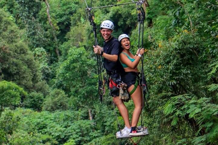 Ervaar een adrenaline-gevulde avontuurlijke tour in Puerto Vallarta met ziplines, abseilen en waterglijbanen, foto 16 | wizardtrip
