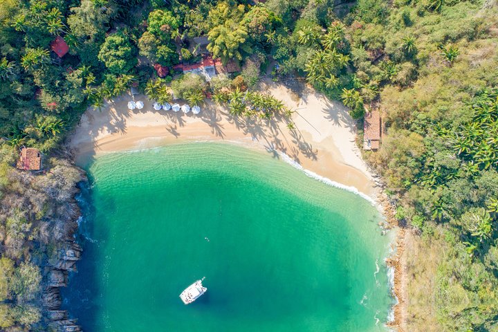 Luxe jacht tour in Puerto Vallarta met snorkelen en open bar, foto 14 | wizardtrip