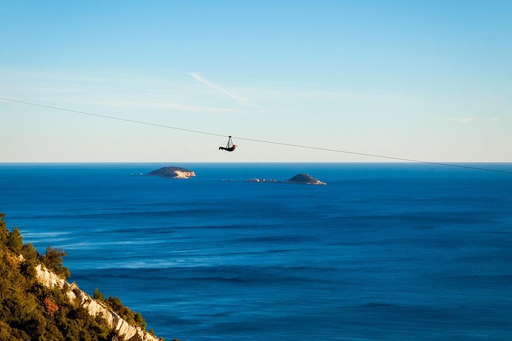 Adrenalinpumpende svævebaneeventyr over Adriaterhavet nær Dubrovnik, foto 6 | wizardtrip