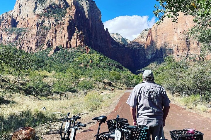 Visite guidée en vélo électrique à travers les paysages pittoresques du parc national de Zion, USA, photo 7 | wizardtrip