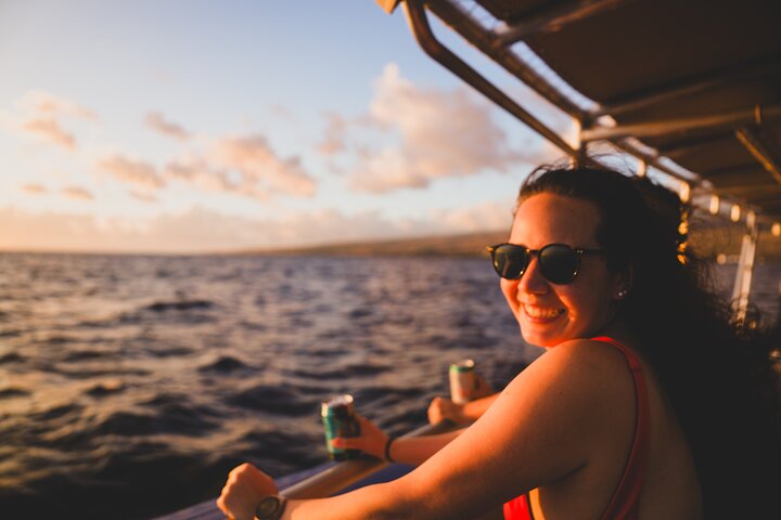 Croisière au coucher du soleil en catamaran le long de la côte de Kohala, Big Island, Hawaï, photo 6 | wizardtrip