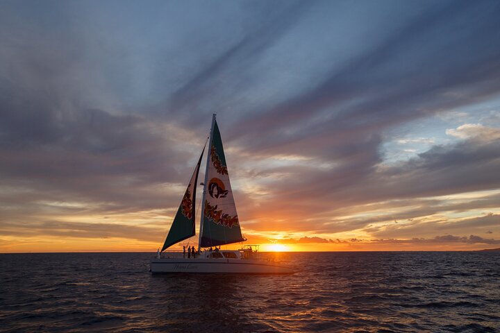 Croisière au coucher du soleil en catamaran à Waikiki | wizardtrip