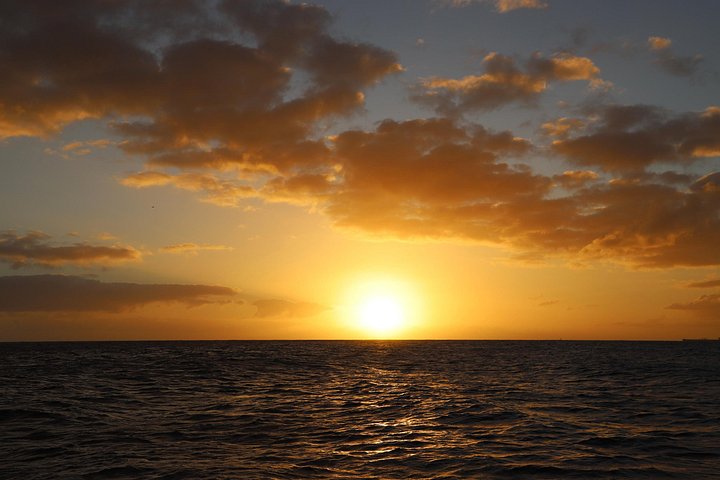 Solnedgangscruise med katamaran langs Oʻahus kyst, med utsikt over Diamond Head og Waikiki, foto 7 | wizardtrip