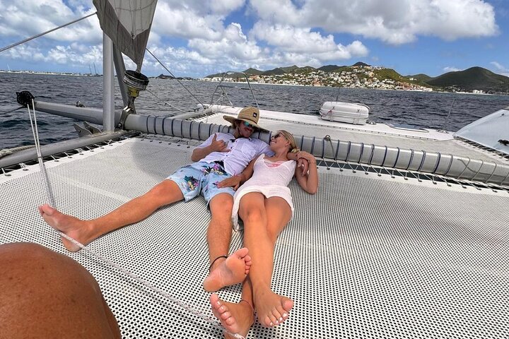 Katamaran sejlads og snorkling eventyr på St. Maarten, med stop ved smukke strande og muligheder for flyspotting, foto 7 | wizardtrip