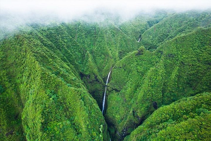 オアフ島のダイヤモンドヘッド、ハナウマ湾、聖なる滝などの絶景を巡るヘリコプター遊覧飛行、写真6 | wizardtrip