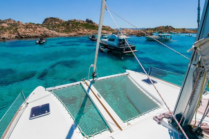 Katamaran-tur i Magdalene-skjærgården, Sardinia, med svømming og lunsj, foto 8 | wizardtrip