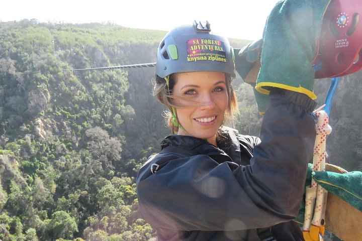 Oplev spændende ziplines over en naturskøn kløft i Plettenberg Bay, Sydafrika, foto 12 | wizardtrip