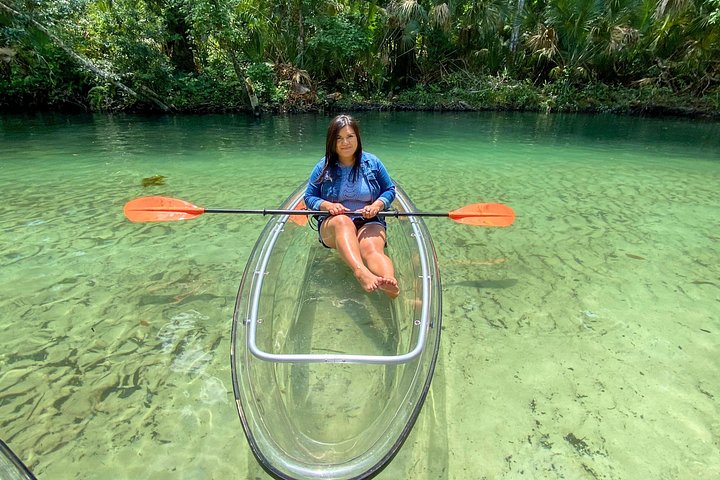 Klar kajaktur i Weeki Wachee, Florida, med dyreliv og naturskønne flodudsigter, foto 21 | wizardtrip