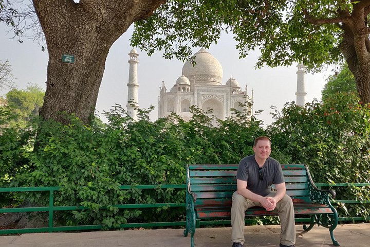Heldagstur til Taj Mahal og Agra Fort fra Delhi, der viser mogularkitektur og historie, foto 13 | wizardtrip
