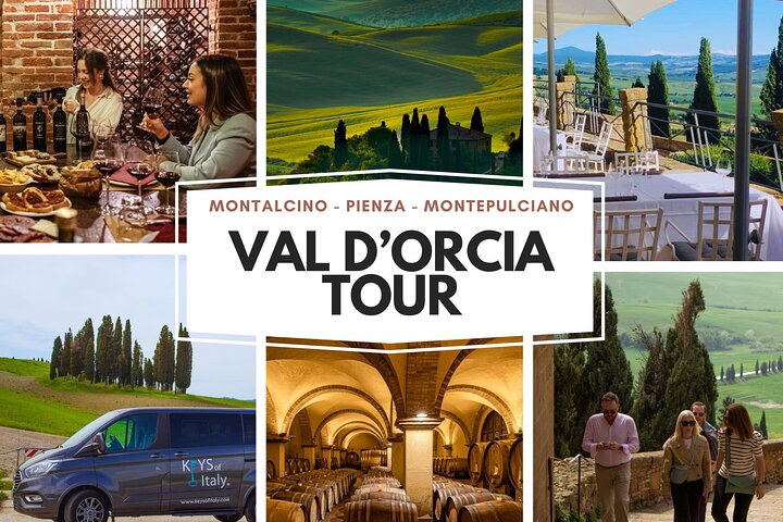 Val d'Orcia Brunello Wine Tour with Montalcino and Montepulciano | wizardtrip