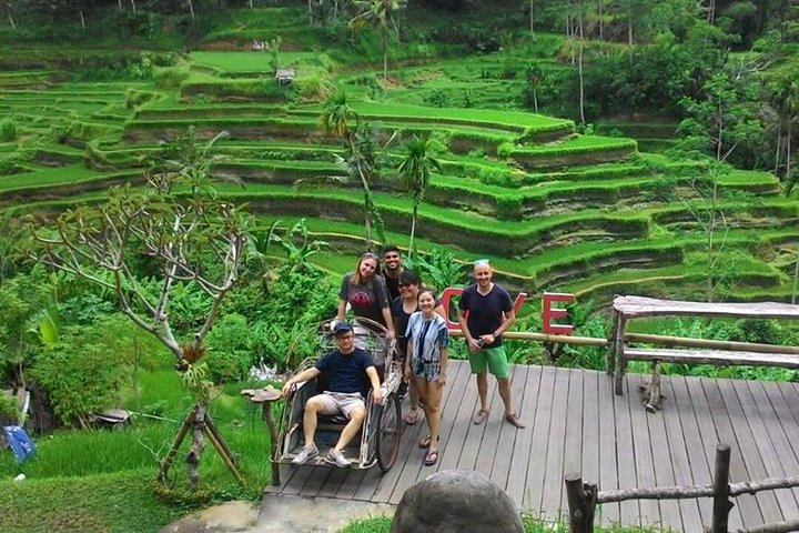 Passeio de bicicleta elétrica pelos terraços de arroz, templos e aldeias de Ubud na Indonésia, foto 6 | wizardtrip