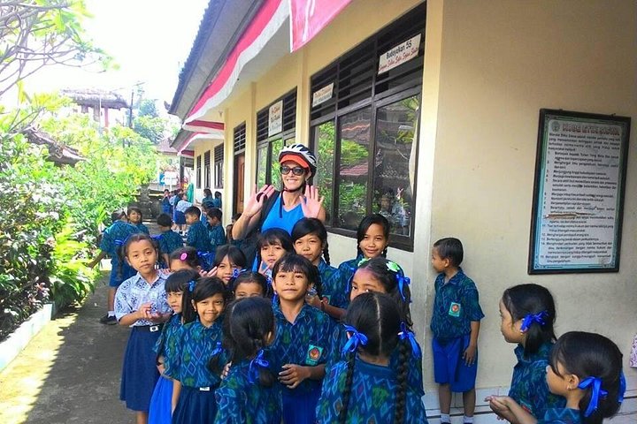 Passeio de bicicleta elétrica pelos terraços de arroz, templos e aldeias de Ubud na Indonésia, foto 14 | wizardtrip