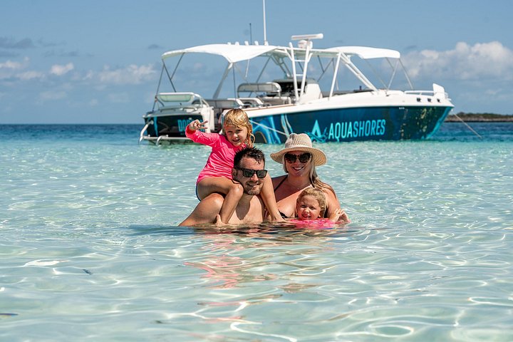Speedboottour in Exuma Cays, Bahama's, met zwemmende varkens, leguanen en verpleegsterhaaien, foto 50 | wizardtrip