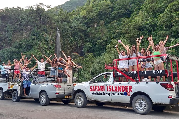 Eventyrlig 4x4-tur gjennom Tahitis frodige innland, med fossefall, fjell og naturlige bassenger, foto 20 | wizardtrip