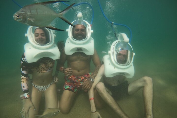 Mergulho Subaquático Sea Trek em San Juan, caminhando no fundo do oceano entre a vida marinha, foto 9 | wizardtrip