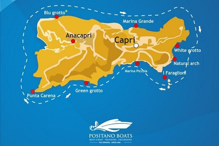 Bådtur til Capri fra Positano, der viser øens fantastiske kystlinje og grotter, foto 25 | wizardtrip