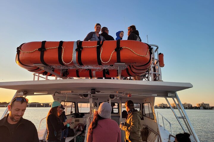 Scenic 2-hour sunset cruise in Clearwater, Florida, featuring dolphin sightings and Gulf of Mexico views, photo 7 | wizardtrip
