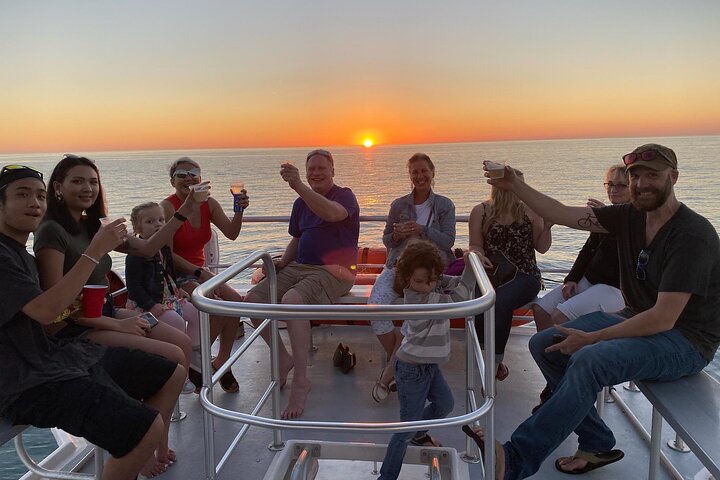 Scenic 2-hour sunset cruise in Clearwater, Florida, featuring dolphin sightings and Gulf of Mexico views, photo 10 | wizardtrip