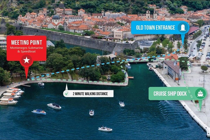 Tour en barco por la Bahía de Kotor, Montenegro, visitando la Cueva Azul, Nuestra Señora de las Rocas y la playa de Žanjic, foto 32 | wizardtrip