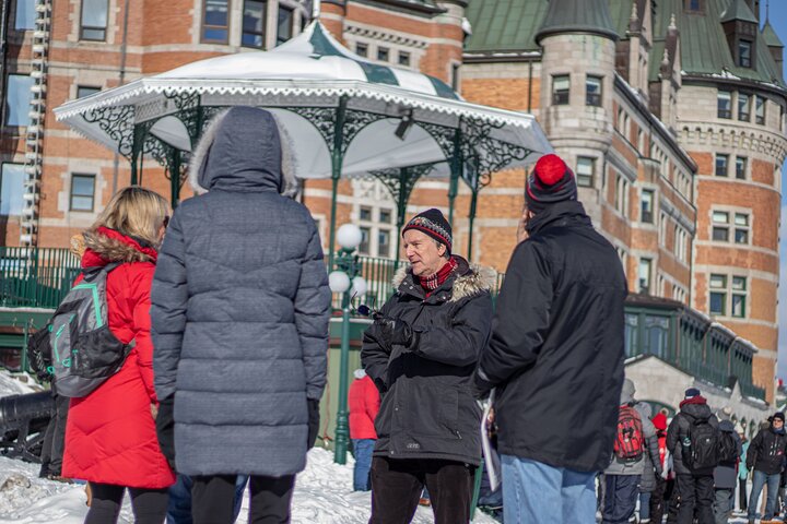 Geführte Besichtigungstour durch die historische Altstadt von Québec, Kanada, mit Sehenswürdigkeiten wie dem Chateau Frontenac, Foto 12 | wizardtrip